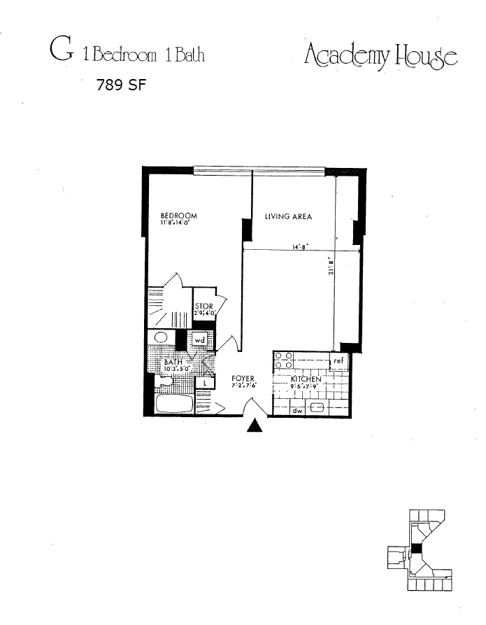 G-Unit floor plan