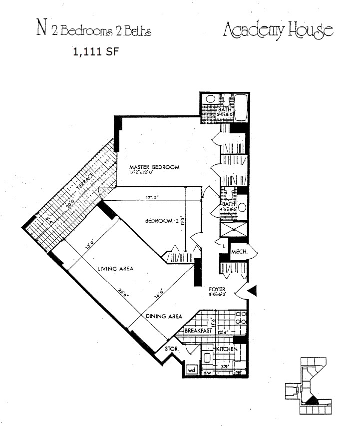 N-Unit floor plan